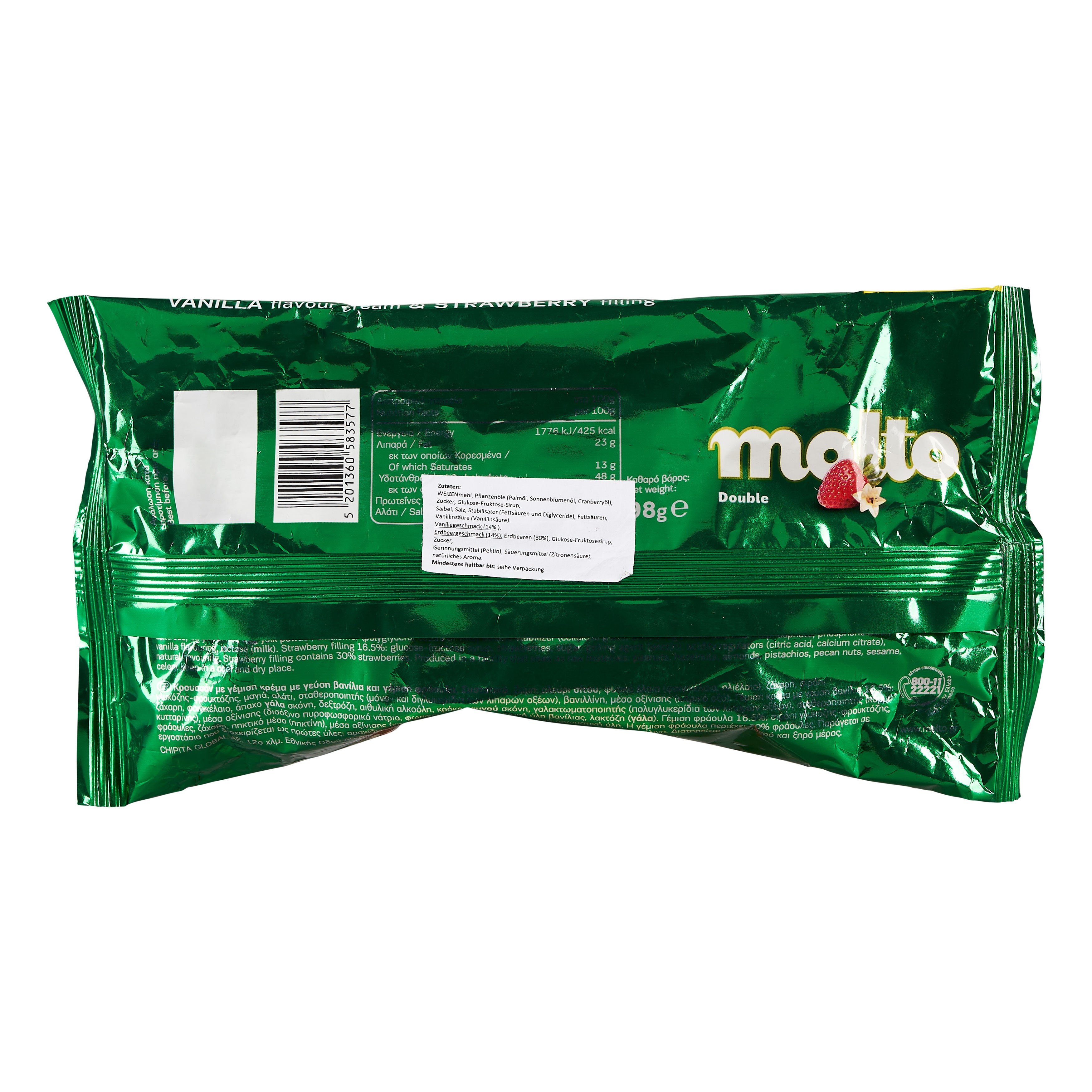 Molto Vanille Erdbeeren Croissant 98 g