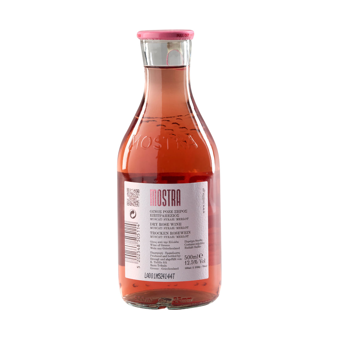 Mostra Tsililis Rosé trocken 0,5 l