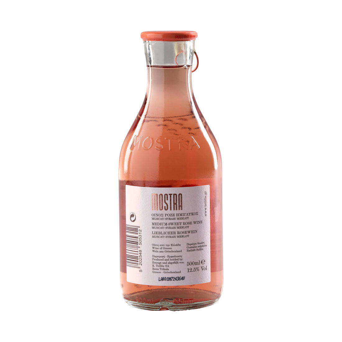 Mostra Tsililis Rosé lieblich 0,5 l