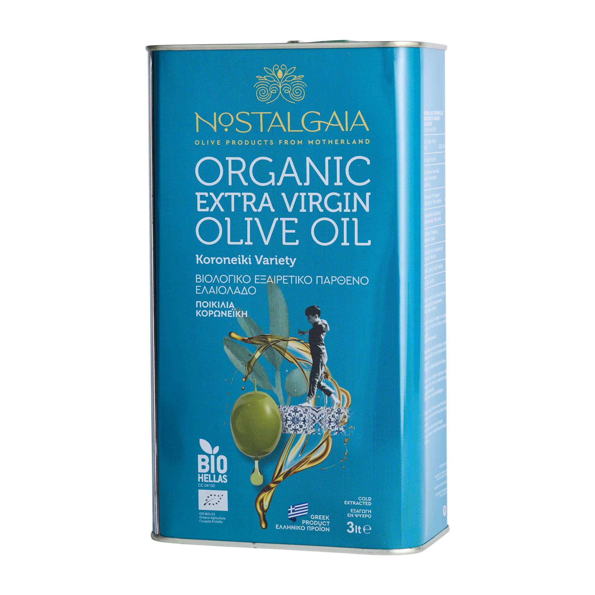 Bio Olivenöl Extra Nativ Nostalgaia 3,0 l