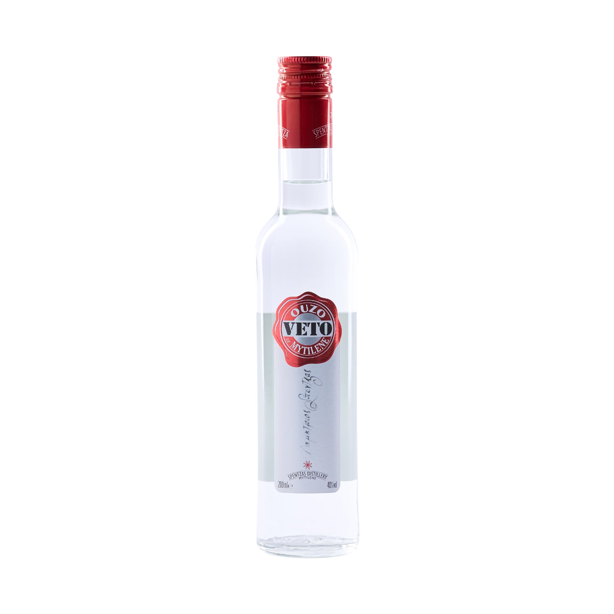 0,2 l Ouzo Veto Silver Spentzas 40 % Vol