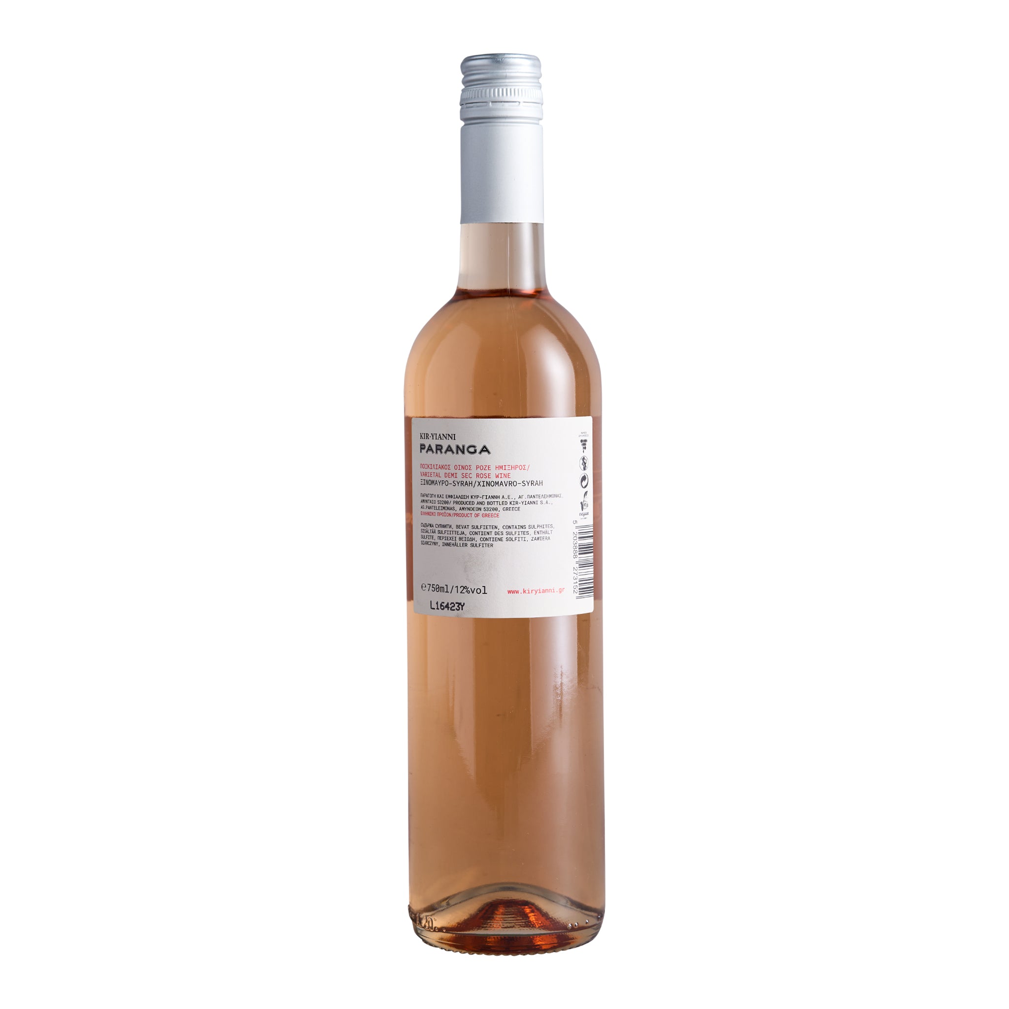 Paranga Flowers Rosé trocken Kir Yianni 0,75 l
