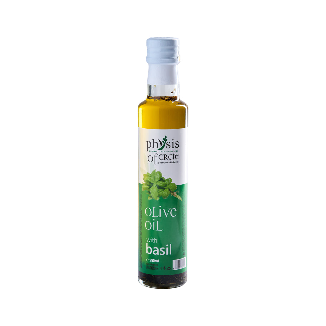 physis of crete Olivenöl mit Basilikum 250 ml