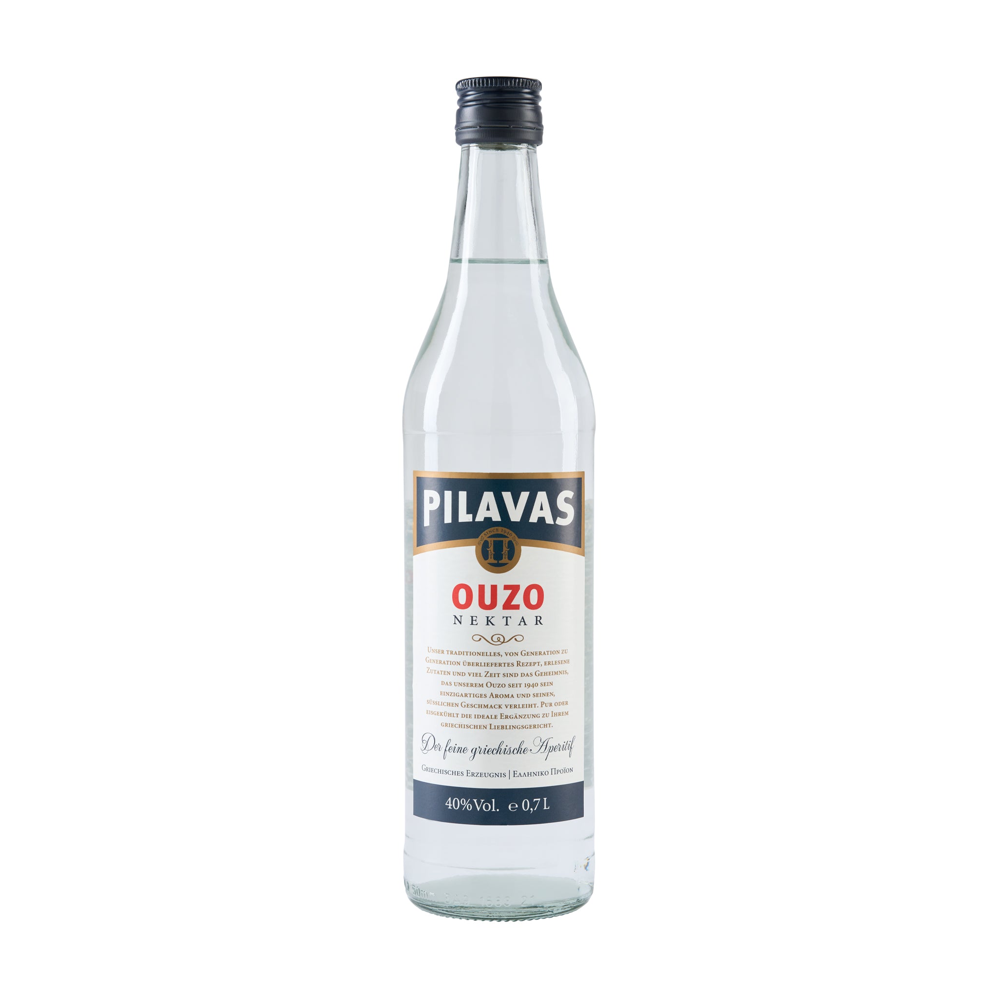 Ouzo Nektar 40% Vol Pilavas 0,7 l