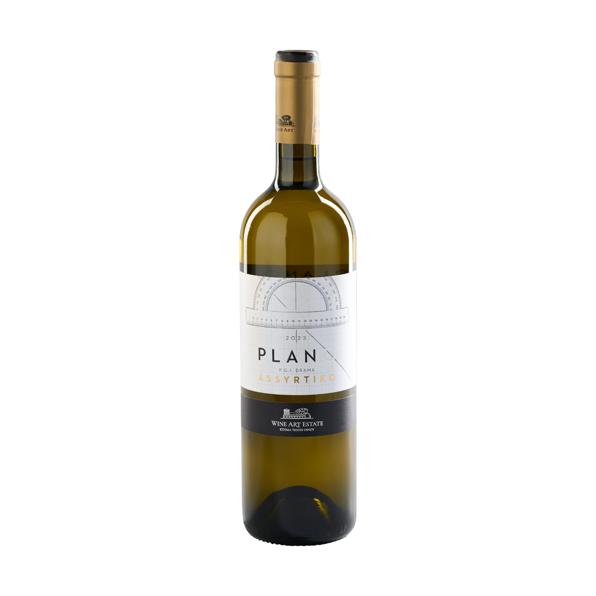 Techni Wine Art Weißwein Assyrtiko Plano 0,75 l 13,5 % Vol.