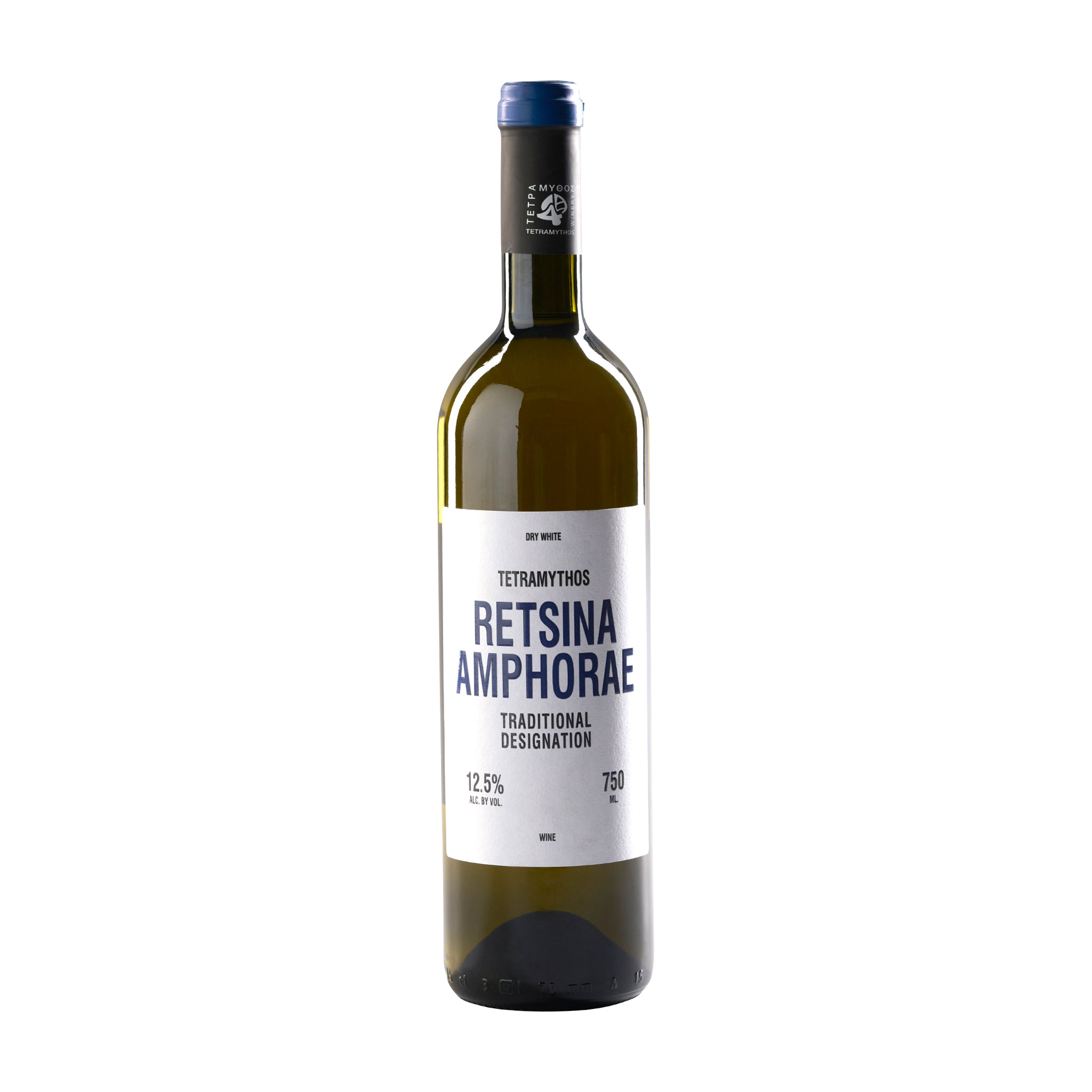 Tetramythos Bio Retsina weiß 0,75 l