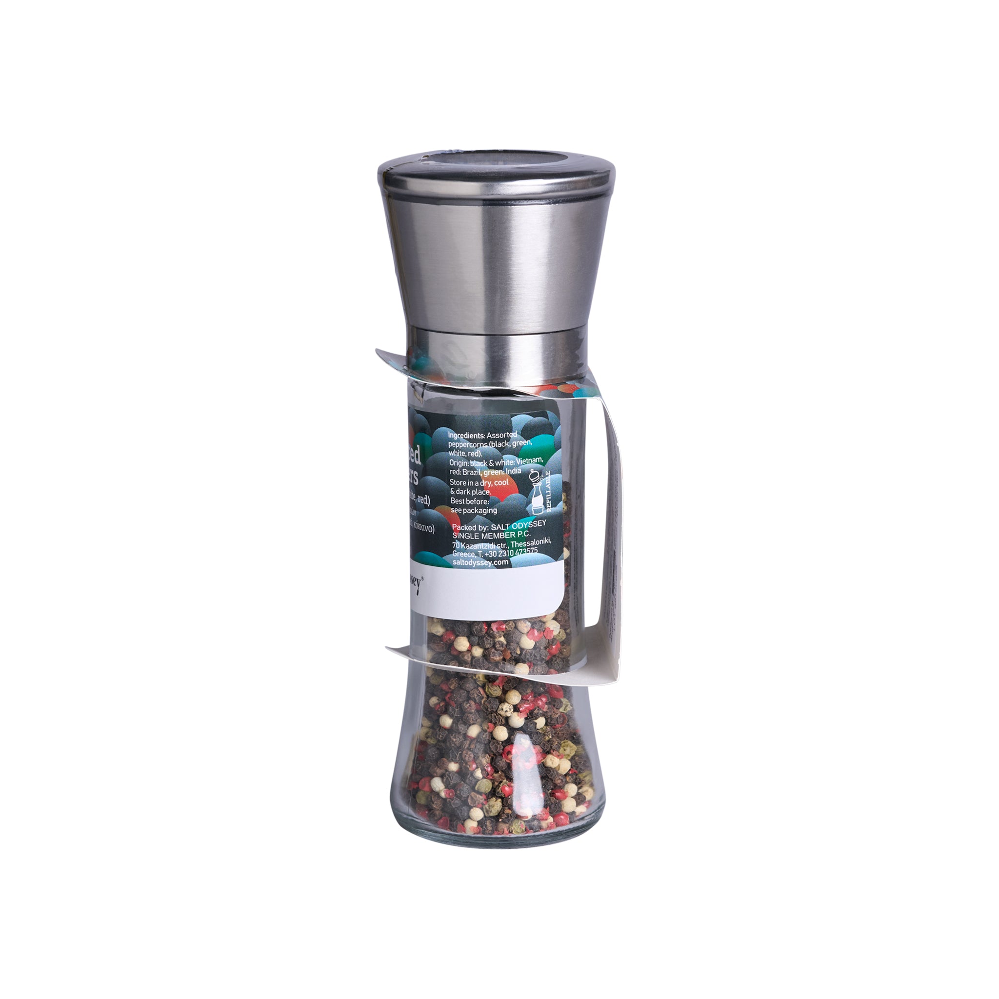 Salt Odyssey Mühle Bunter Pfeffer 80 g