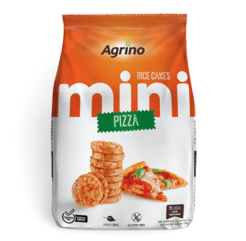 Mini Reis Waffeln Pizza Agrino 50 g