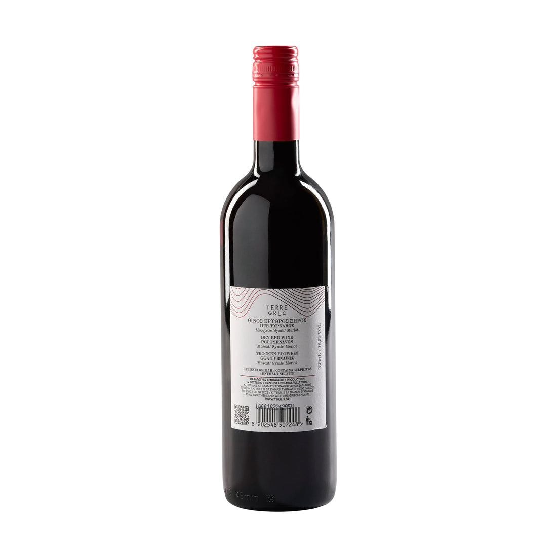 Tsilili Rotwein trocken Merlot Terre Grec 0,75 l
