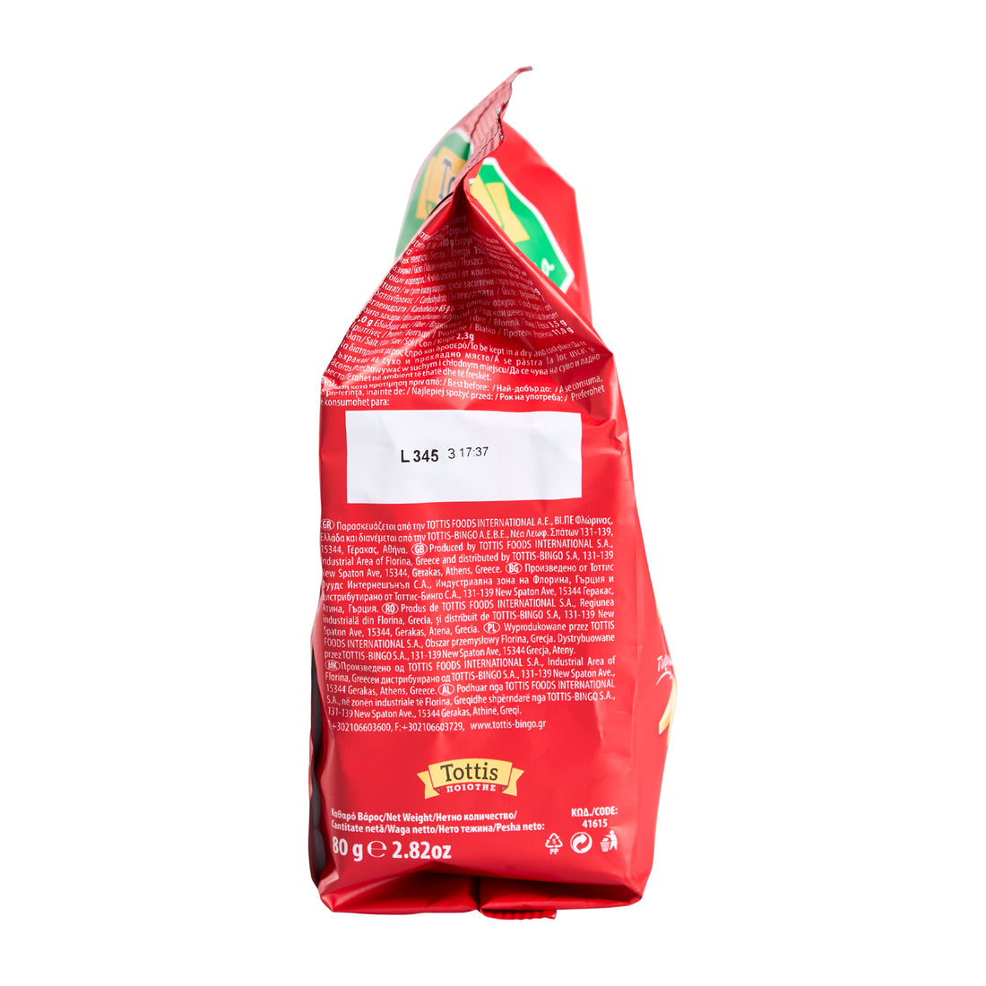 Bruschettini Pizza Tottis Bingo 80 g