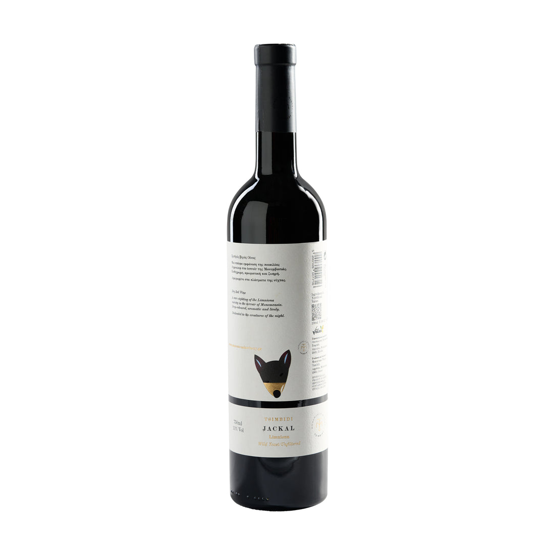 Jackal Tsimbidi Monemvasia Rotwein trocken 0,7 l