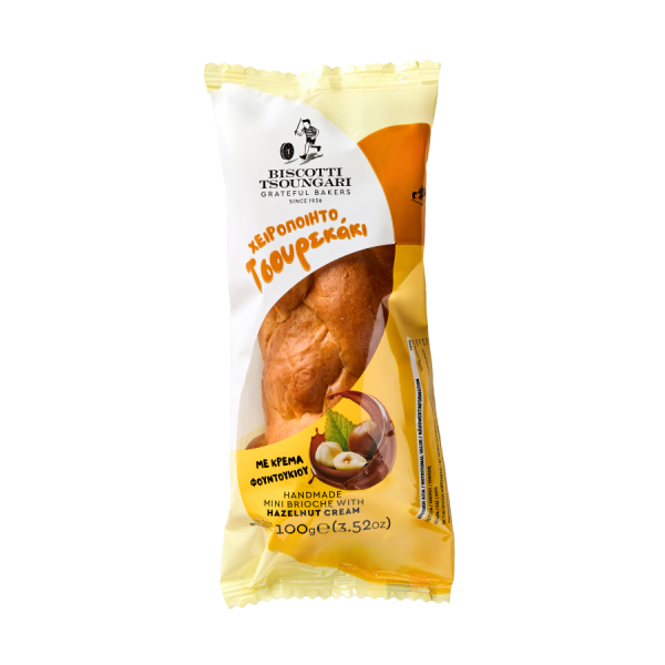 Mini Tsoureki mit Pralinenfüllung Biscotti 100 g