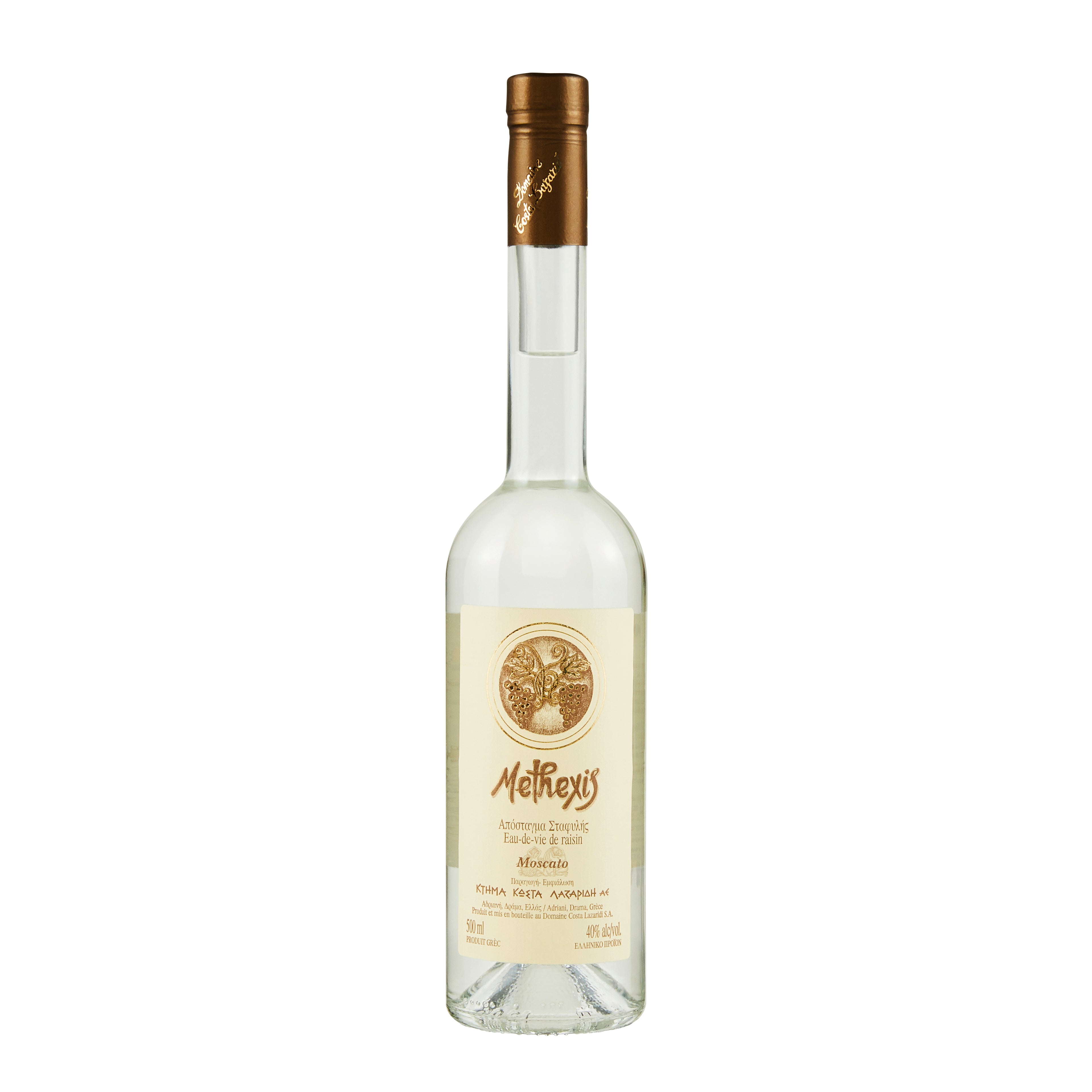 Costa Lazaridis Methexis Moscato 0,5 l 40 % Vol.