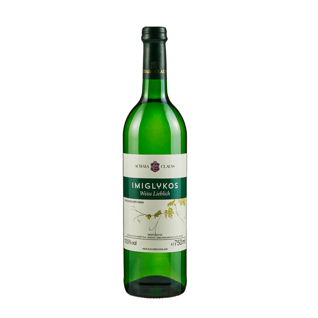 Achaia Clauss Imiglykos Weißwein lieblich 0,75 l