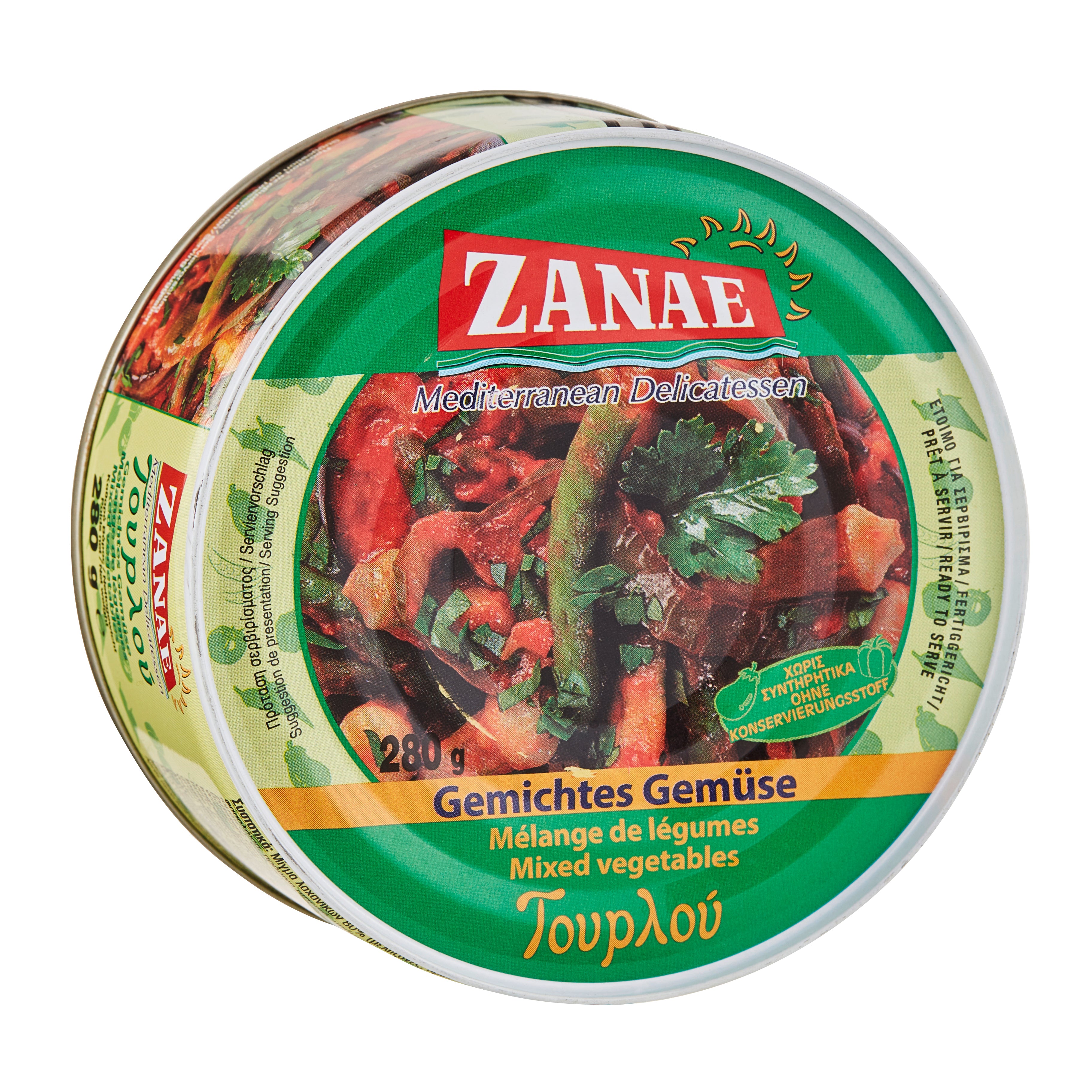 Tourlou Gemischtes Gemüse in Öl Zanae 280 g