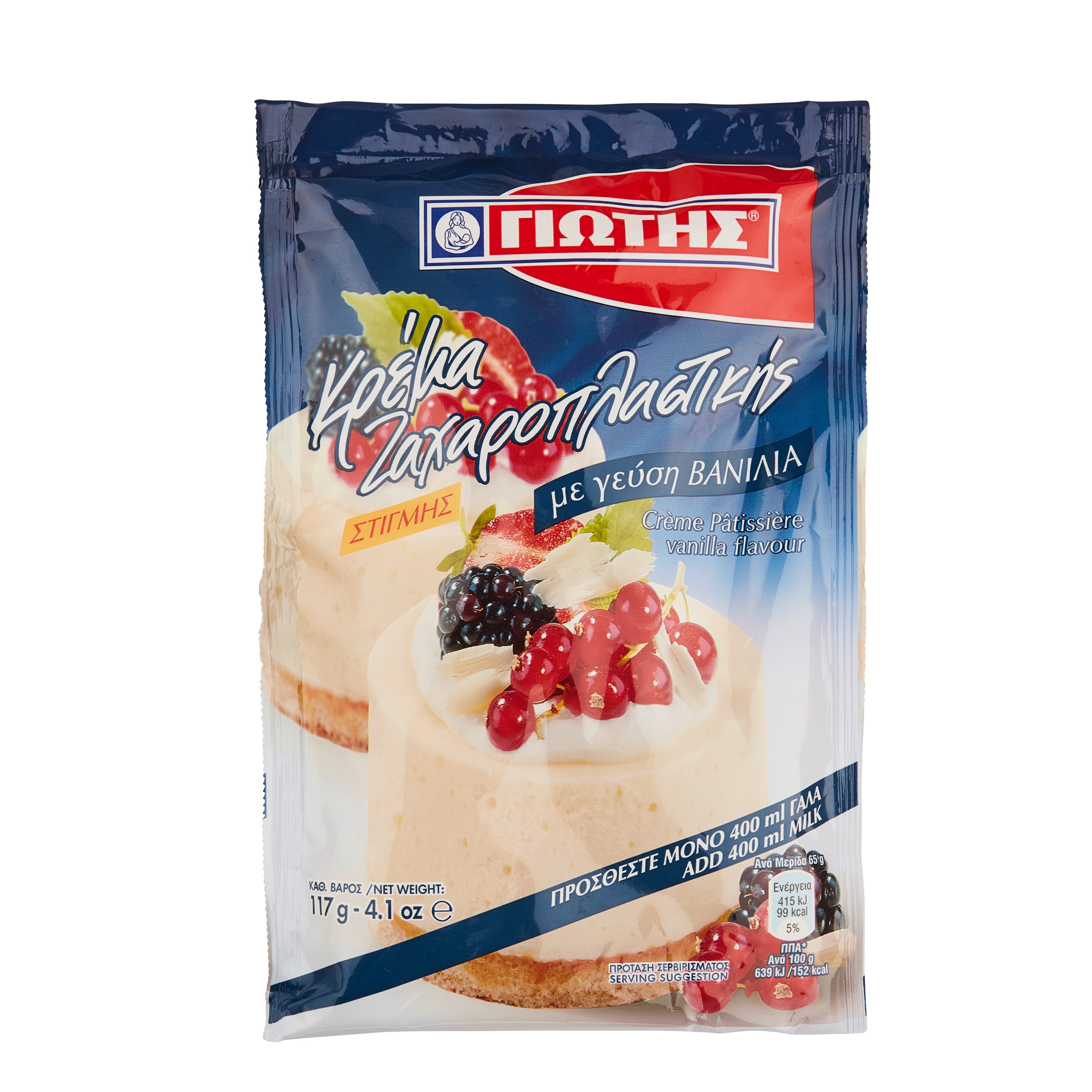 Vanillecreme Jotis 117 g