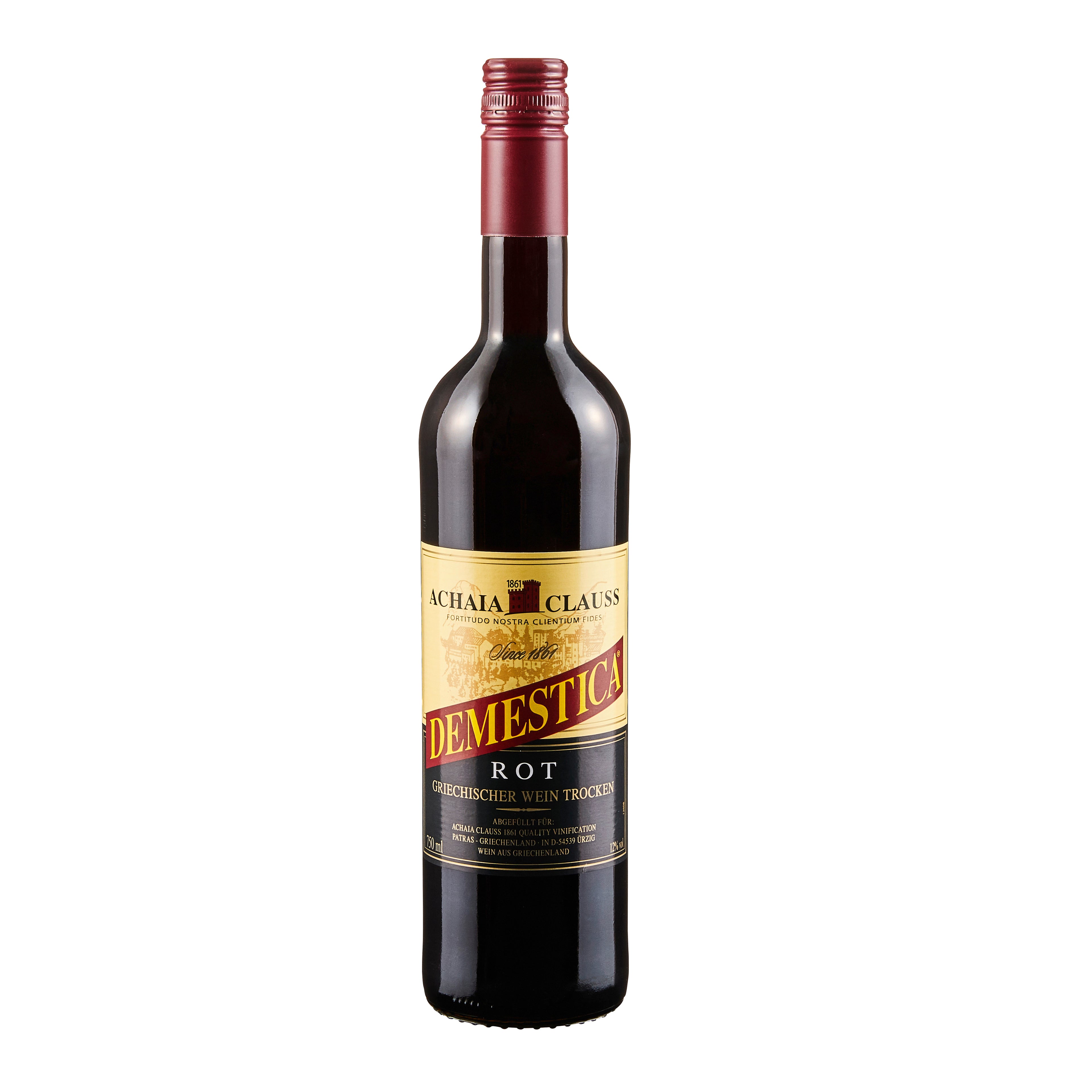 Achaia Clauss Demestica Rotwein trocken 0,75 l