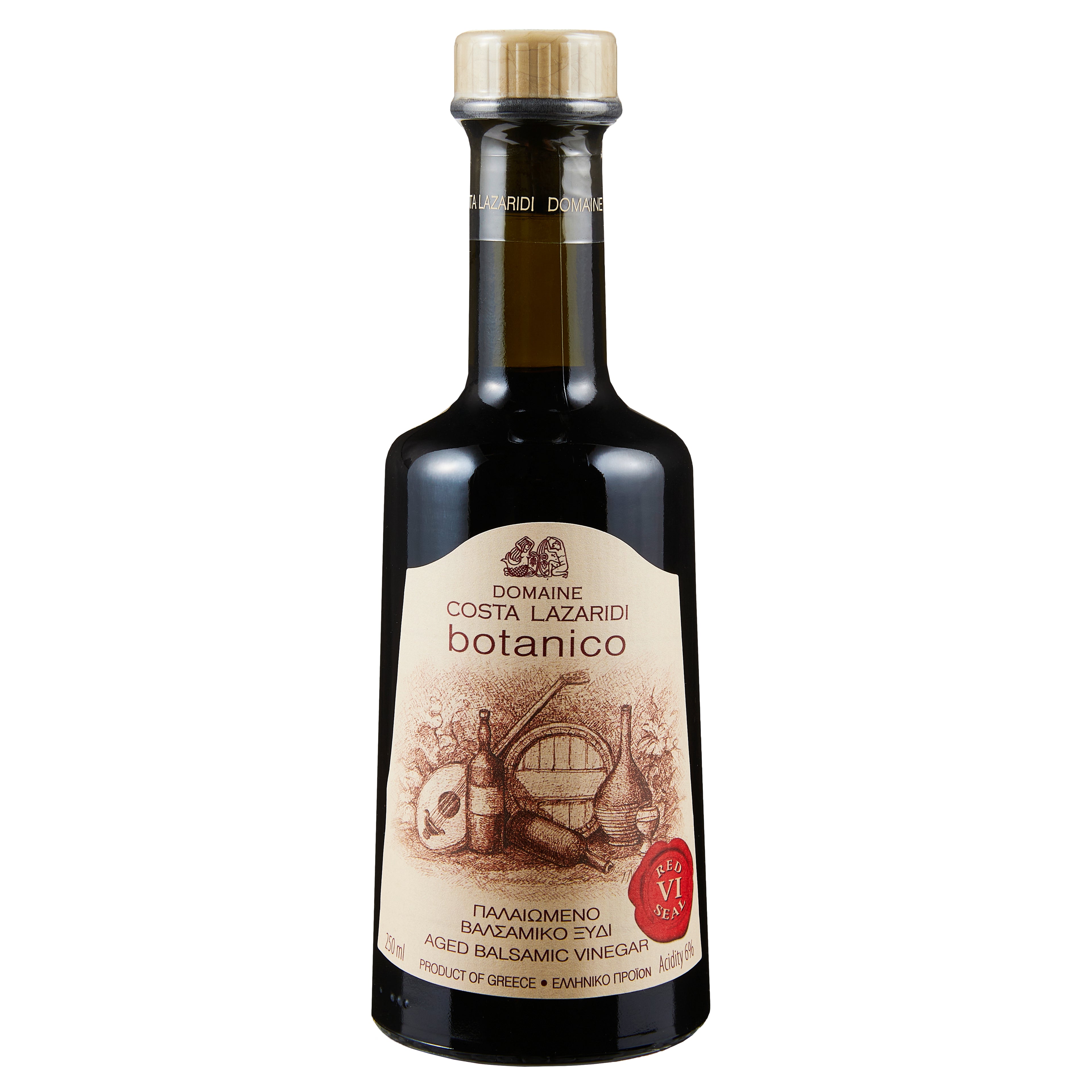 Balsamico Essig Botanico Red Seal Costa Lazaridi 250 ml
