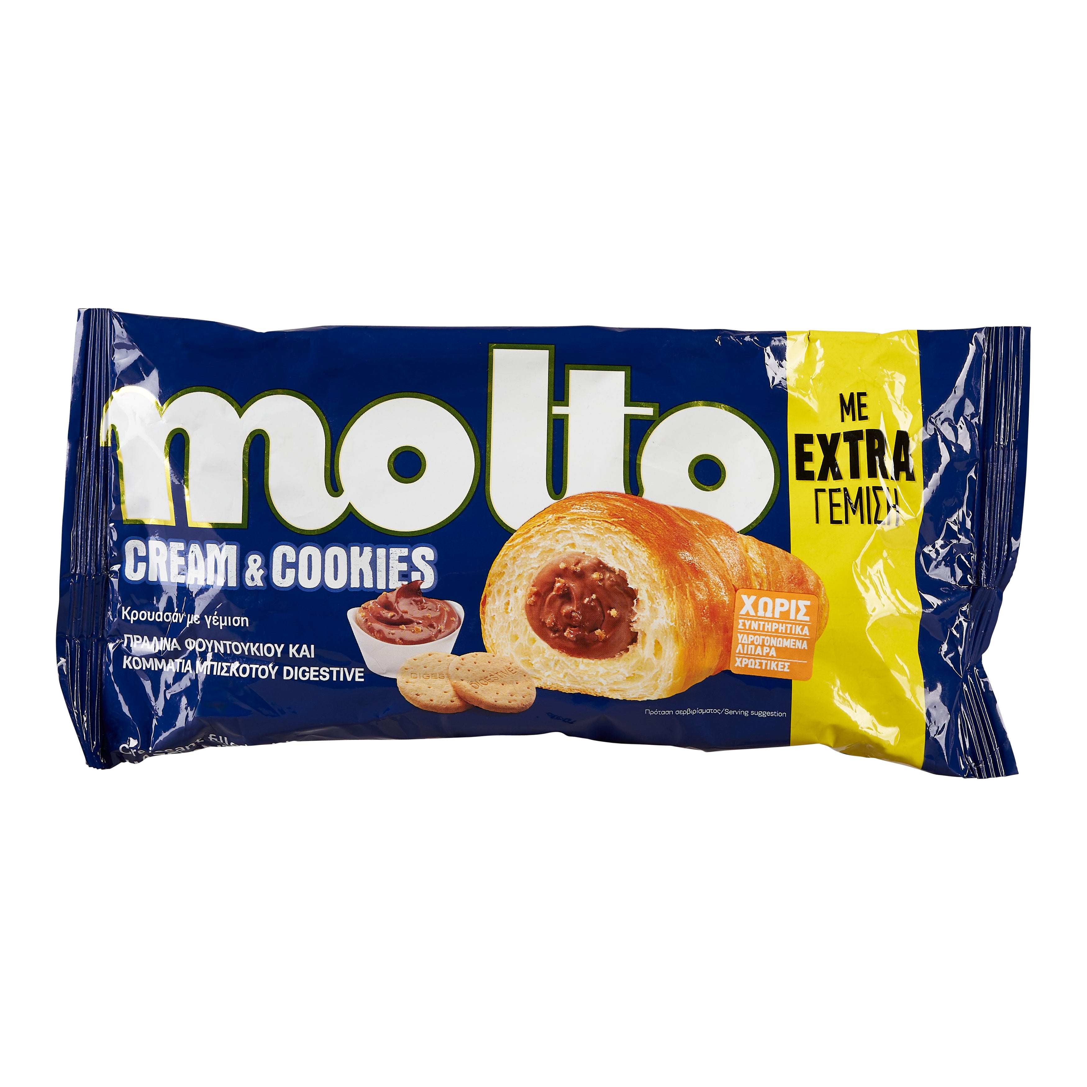 Croissant Haselnuss Cookies Cream Molto 98 g