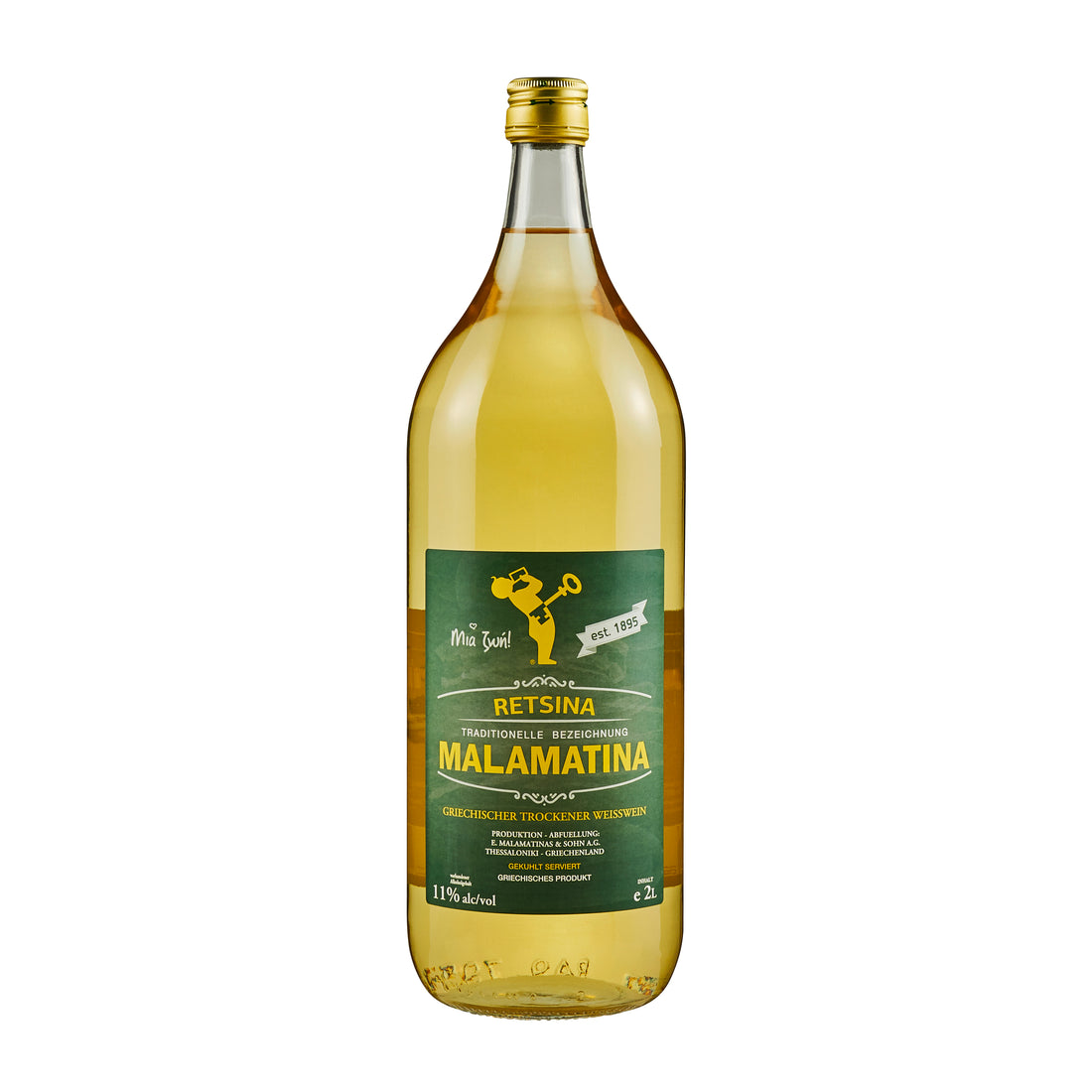 Malamatina Retsina 2,0 l