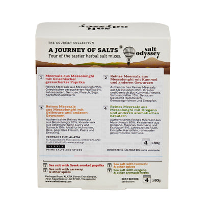 Kräutersalzmischung Salt Odyssey 4x 80 g