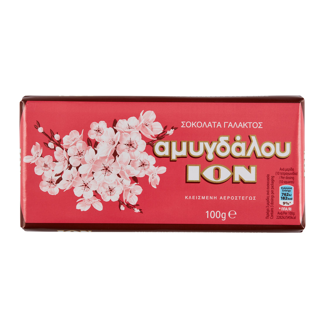 Schokolade Ion mit Mandeln 100 g