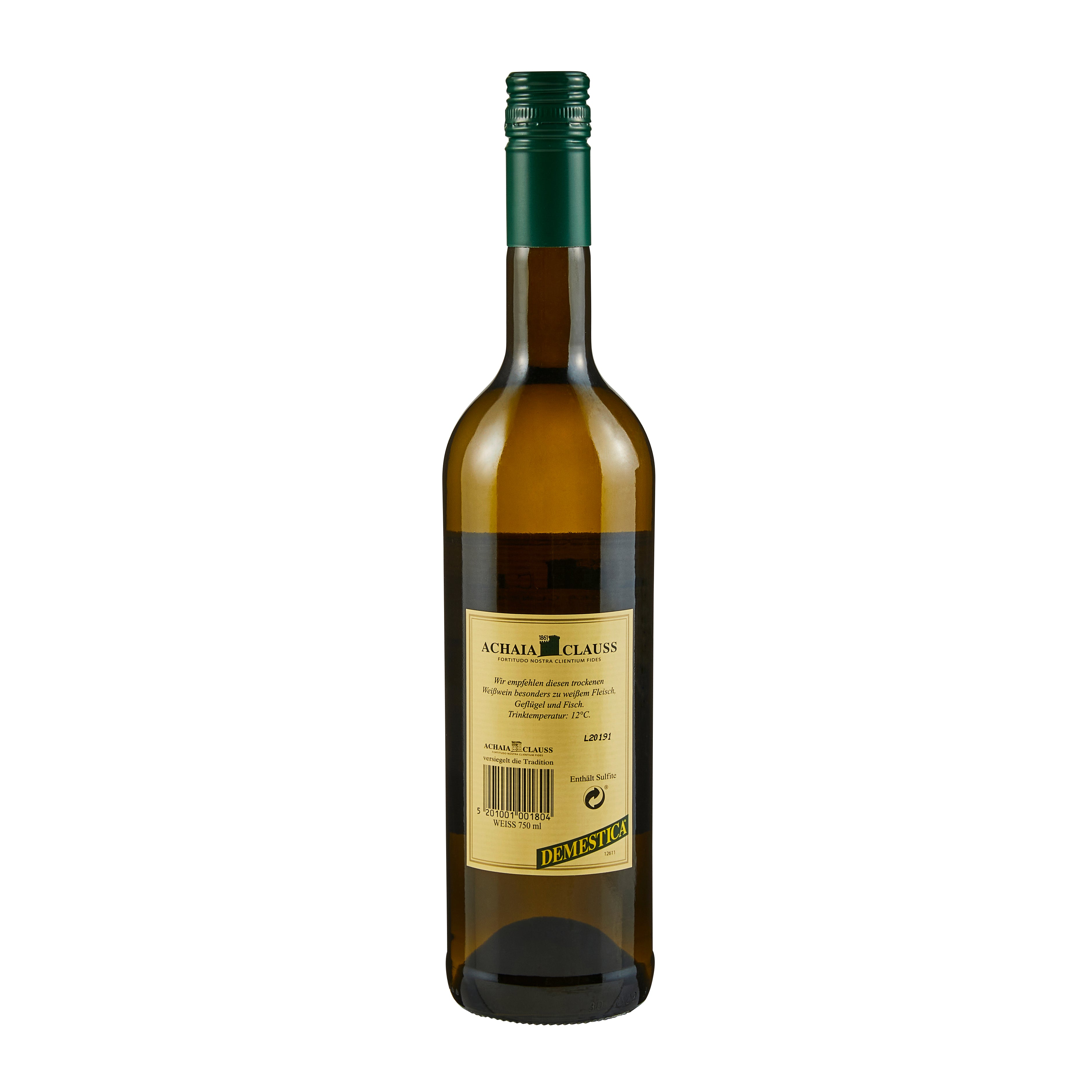 Achaia Clauss Demestica Weißwein trocken 0,75 l