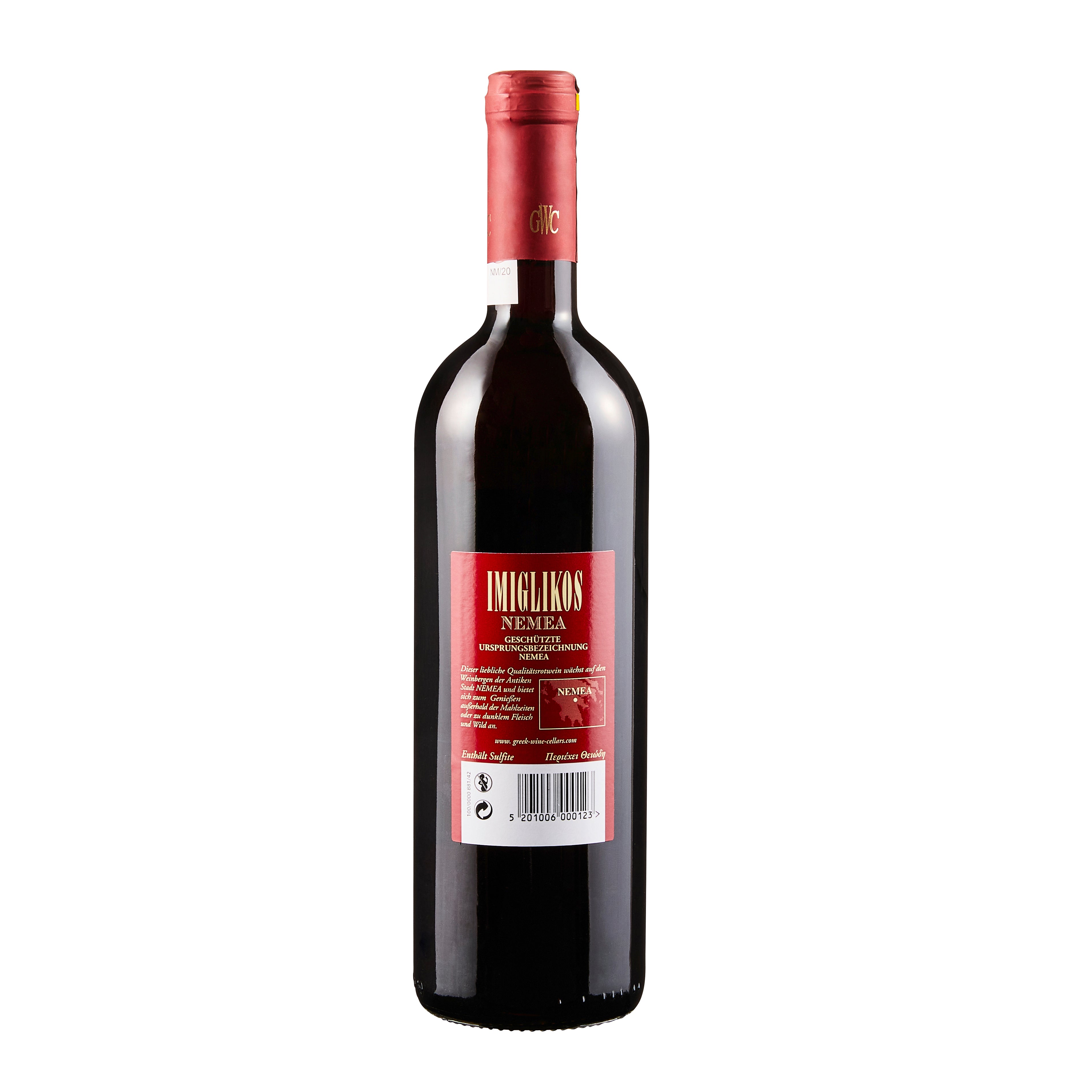 Kourtaki Nemea Imiglikos Rotwein lieblich 0,75 l