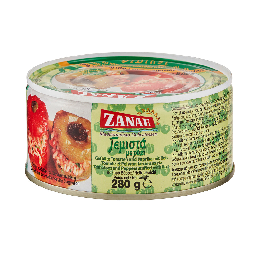 Zanae Gefüllte Tomaten und Paprika mit Reis 280 g