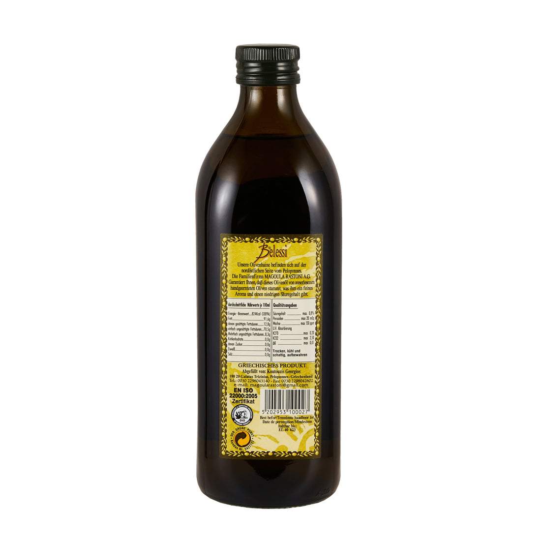 Olivenöl Extra Nativ Belessi 1 l