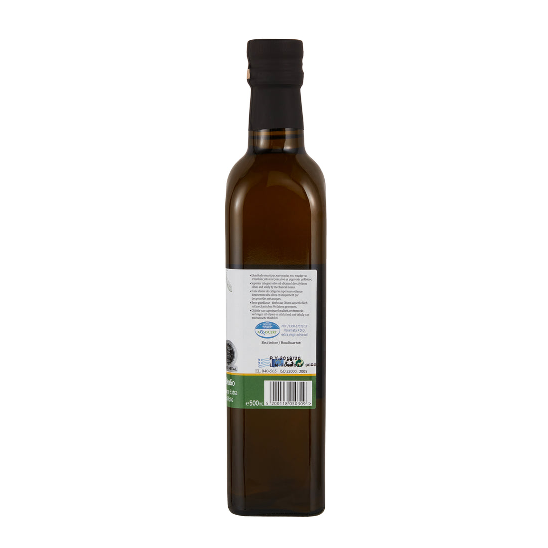 Olivenöl Extra Nativ P.D.O. Kalamata Gr Estate 0,5 l