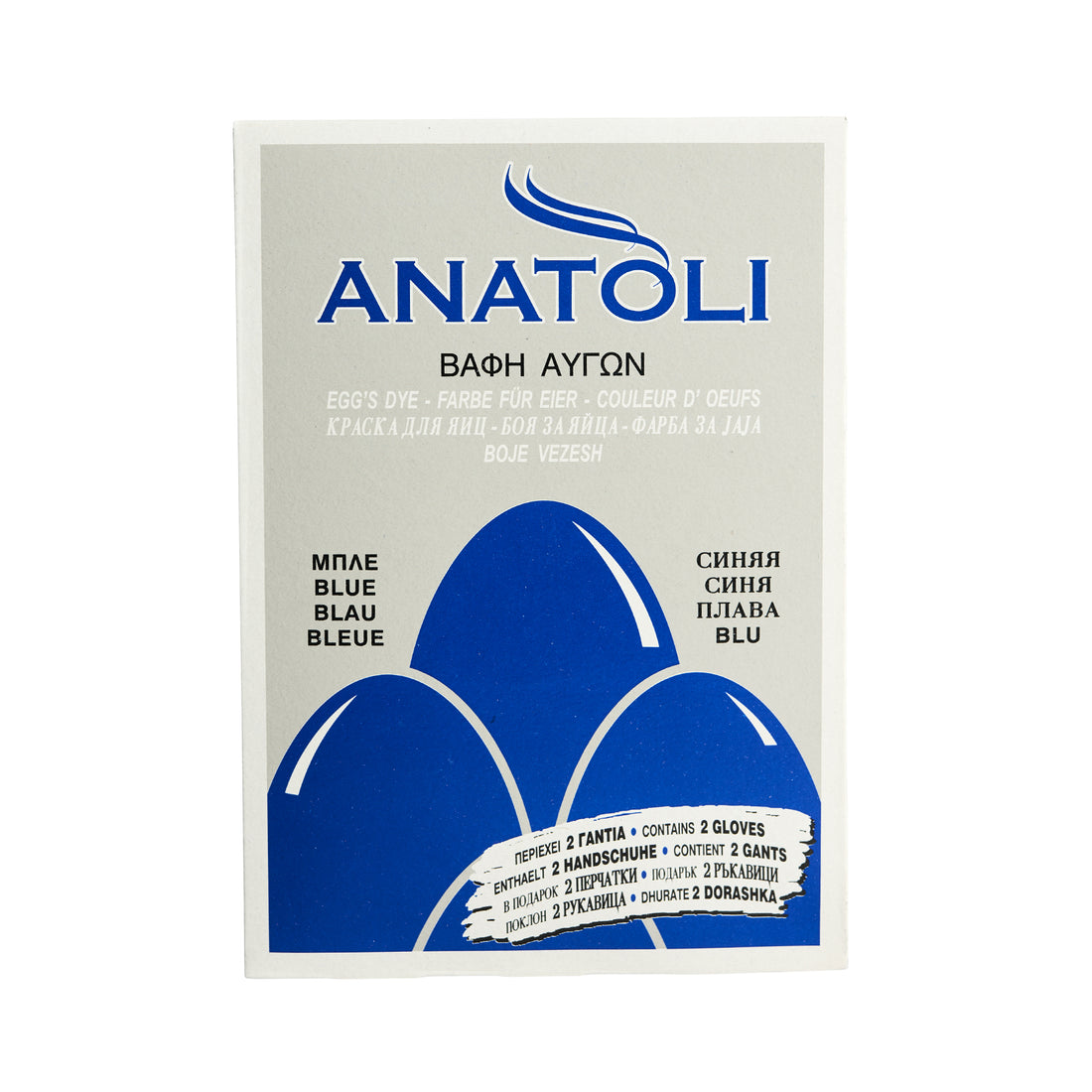Anatoli blaue Eierfarbe 3 g
