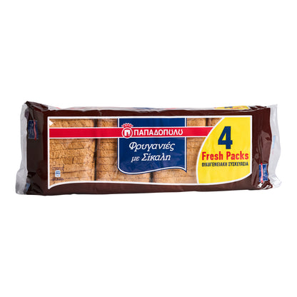 Papadopoulo Zwieback mir Roggen 320 g