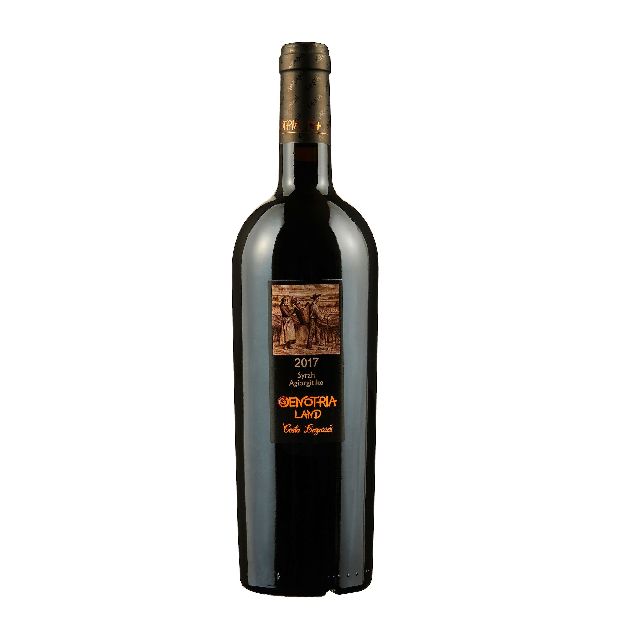 Costa Lazaridi Bio Rotwein Oenotria Land (Syrah) 0,75 l