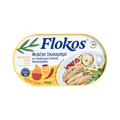 Makrelenfilet in pikanter Senfsauce Flokos 150 g