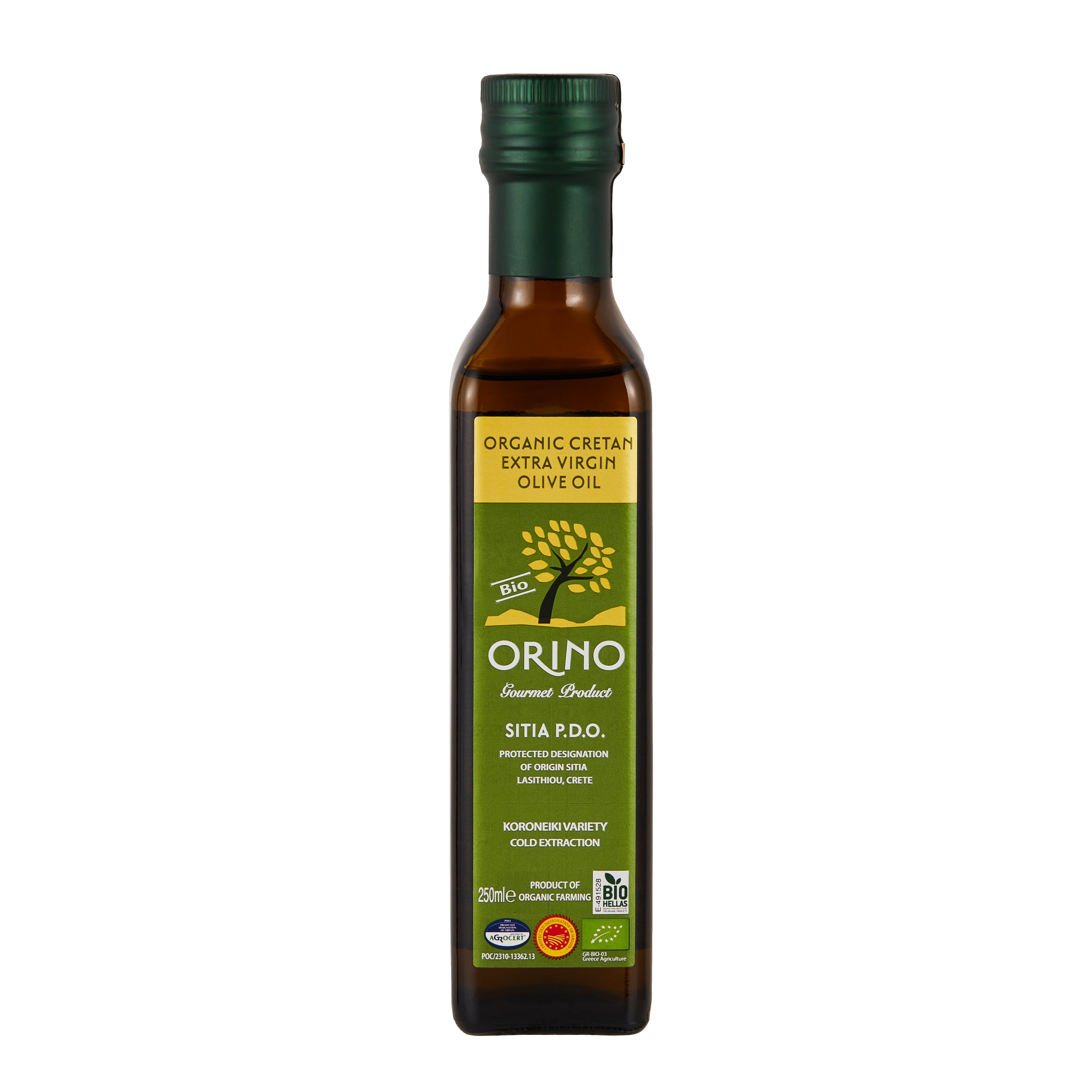 Olivenöl Orino BIO Extra Nativ P.D.O. Sitia Proistakis 0,25 l