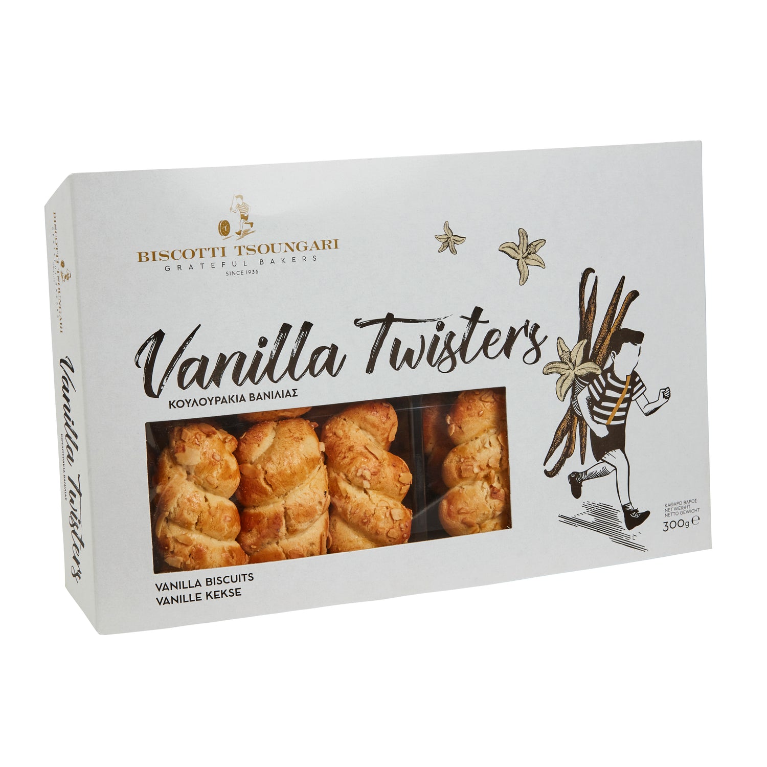 Vanilla Twisters Biscotti 300 g
