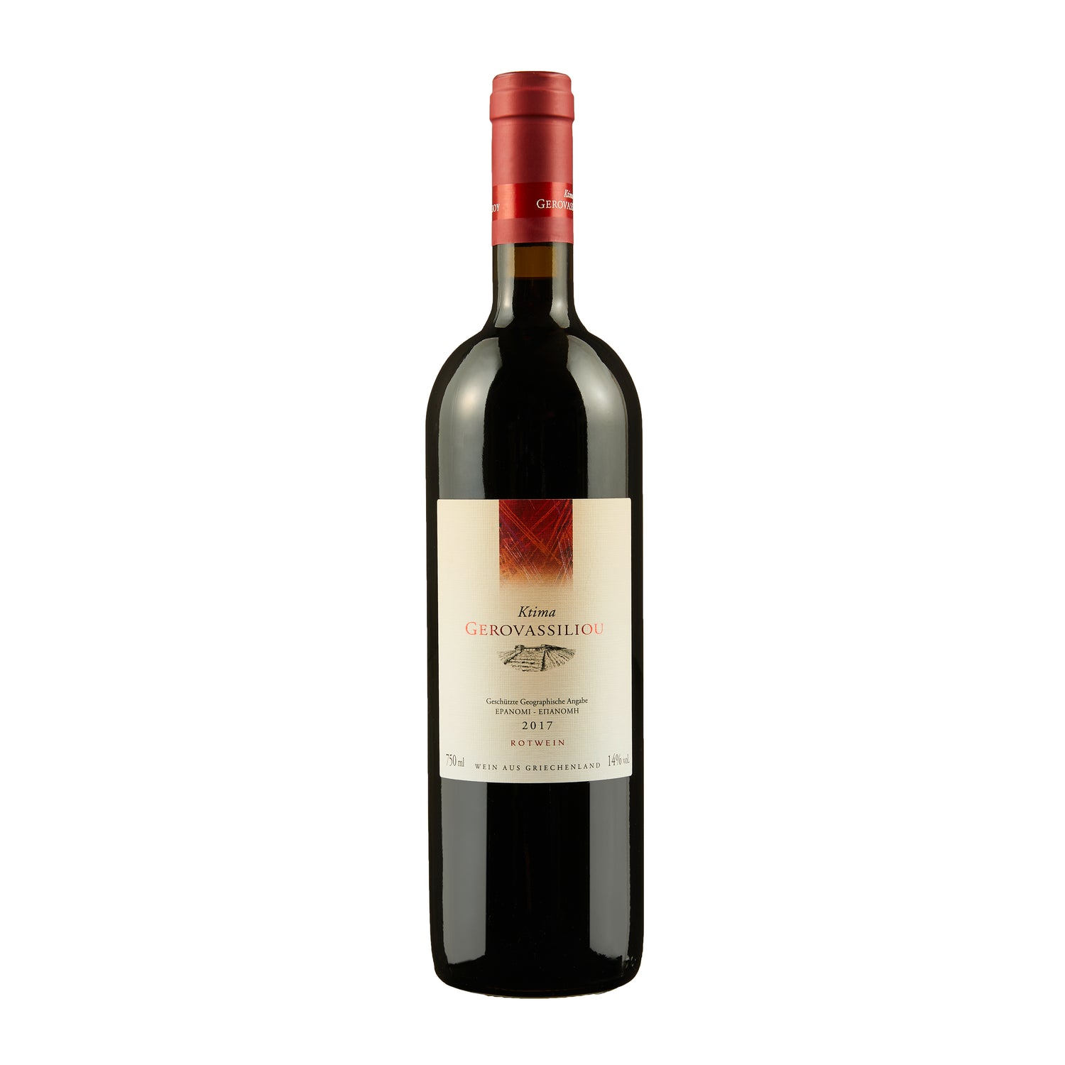Gerovassiliou Rotwein trocken 0,75 l