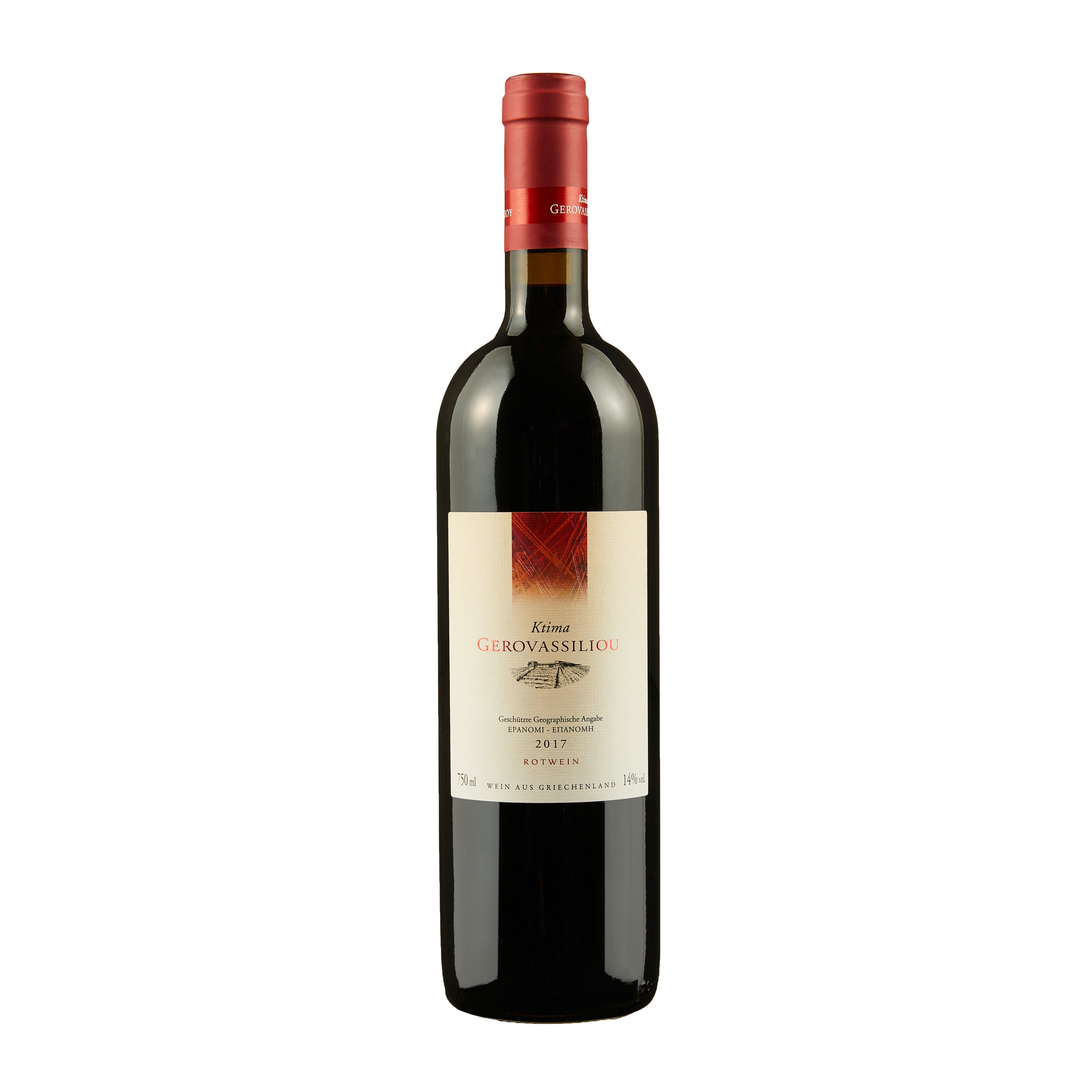 Gerovassiliou Rotwein trocken 0,75 l