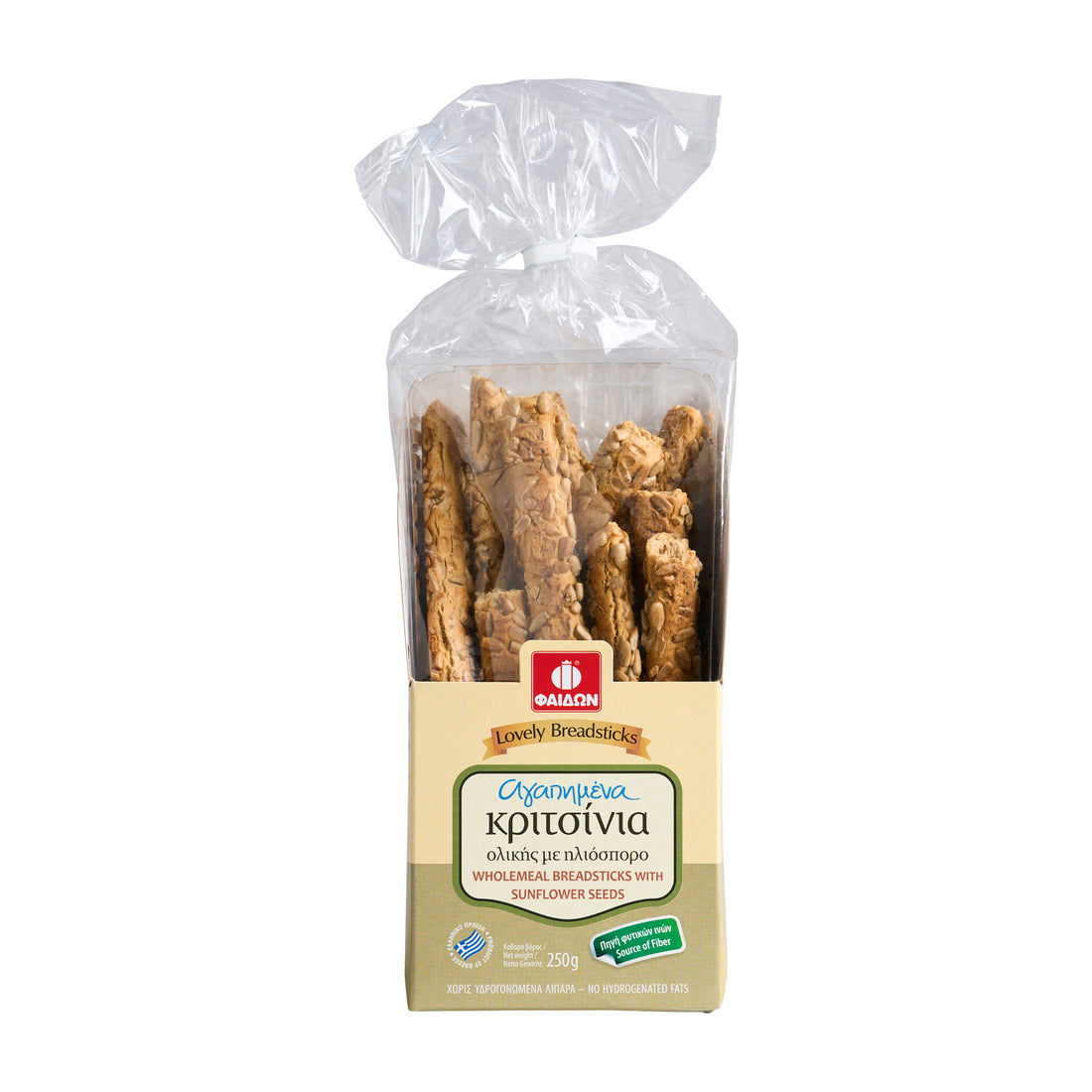 250 g Kritsinia mit Sonneblumekernen Vollkornmehl Fedon