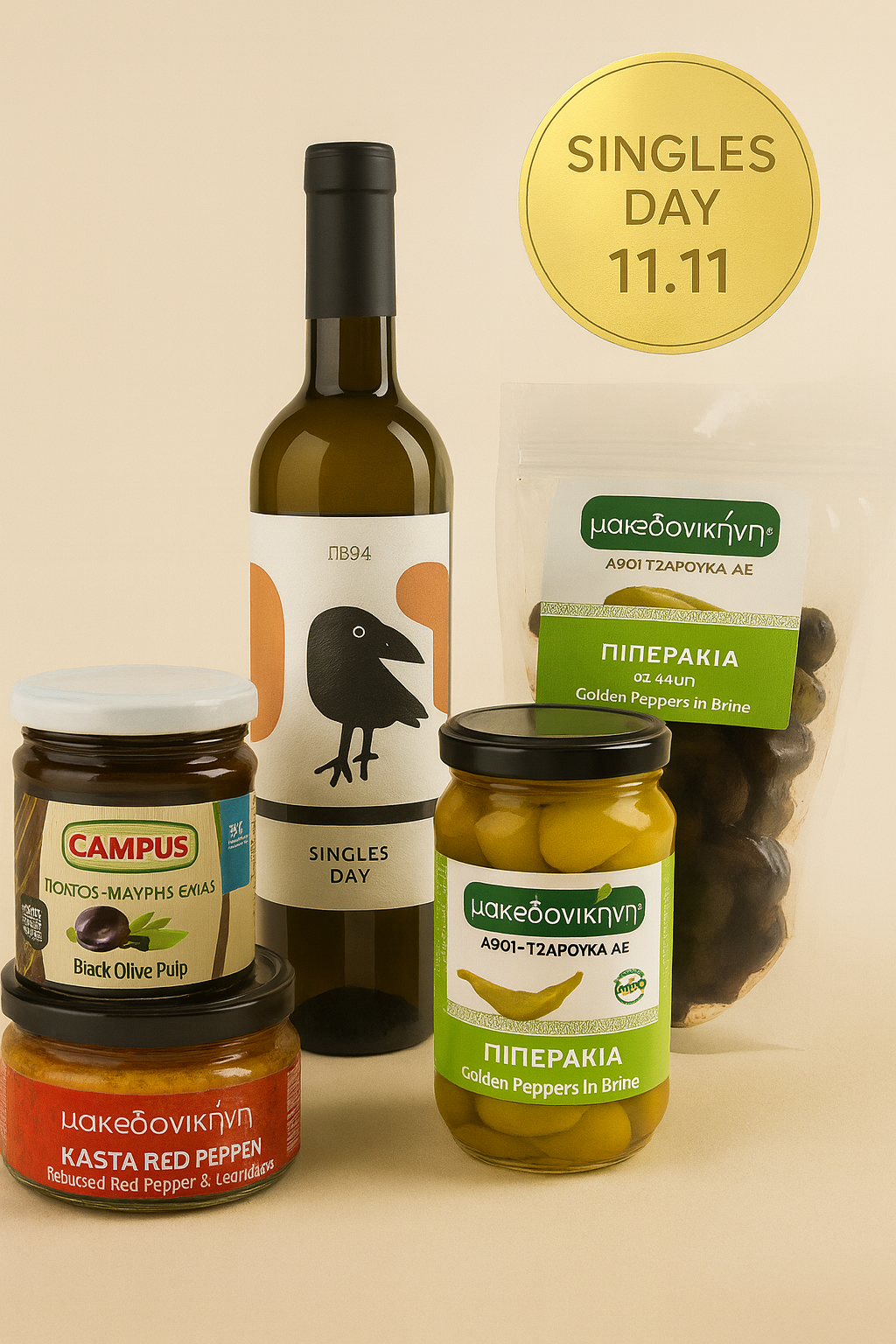 Für mich, von mir – das Singles Day Genießer-Set