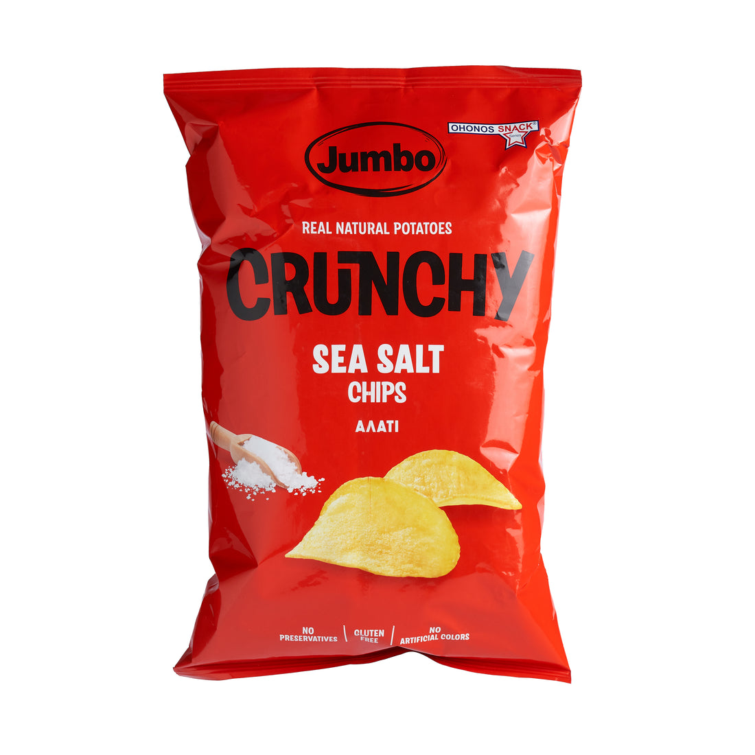 Jumbo Crunchy Chips Salz 100g