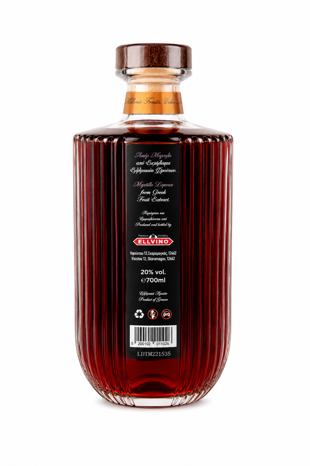 MYRTILO Premium Liqueur Dulce Terra 0,7 l