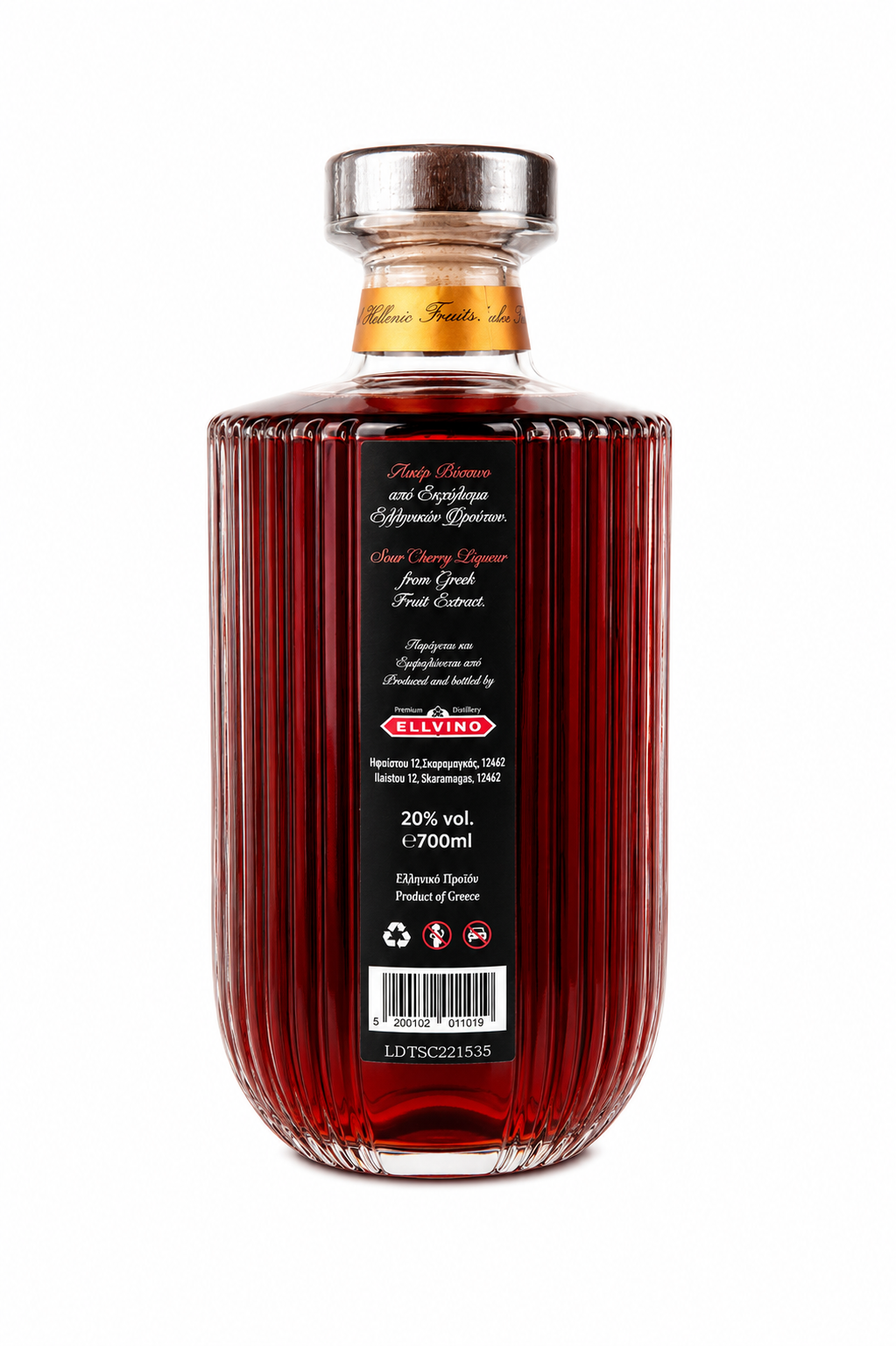 SOUR CHERRY Premium Liqueur Dulce Terra 0,7 l