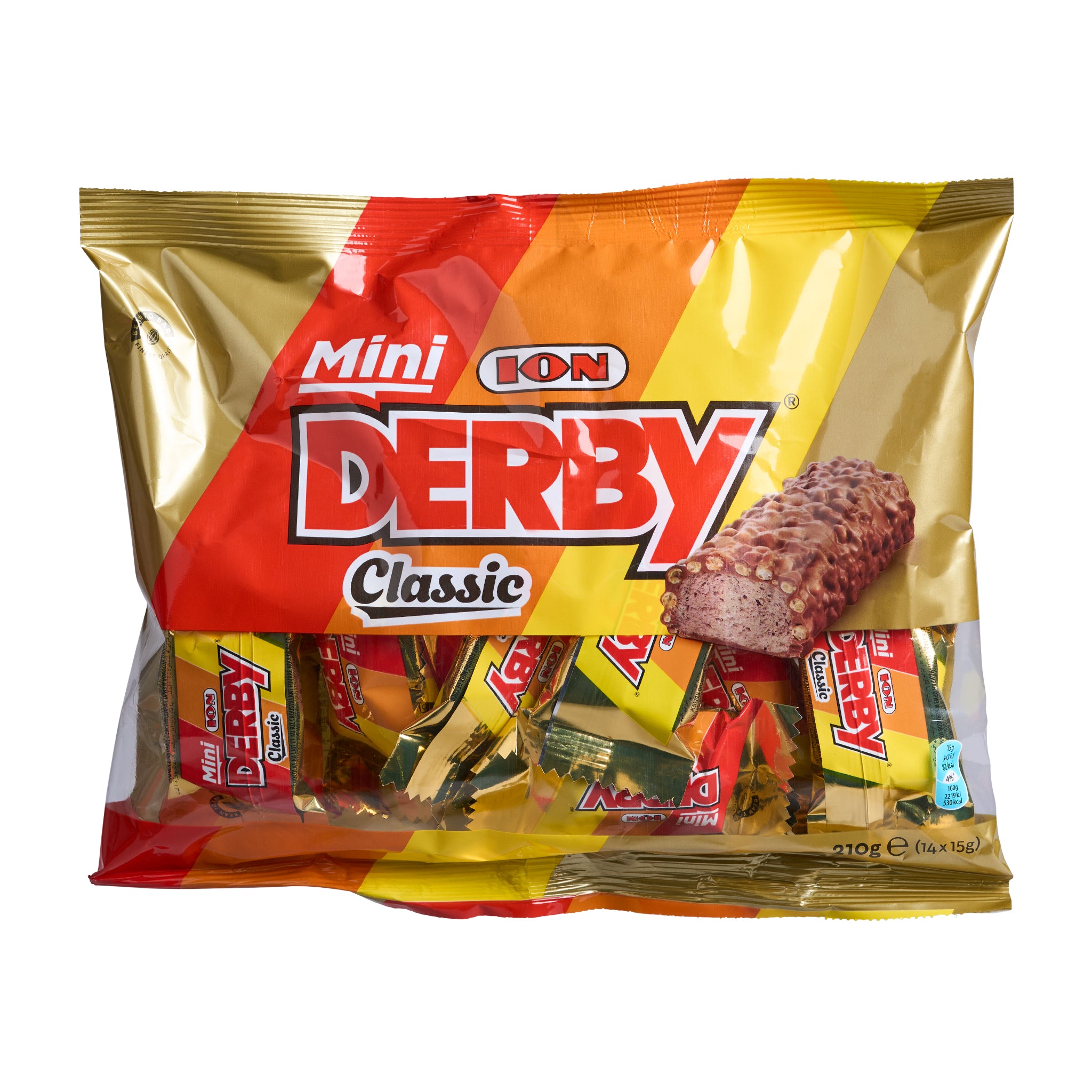 210g mini Derby Vollmilchschokolade Kokussnuss