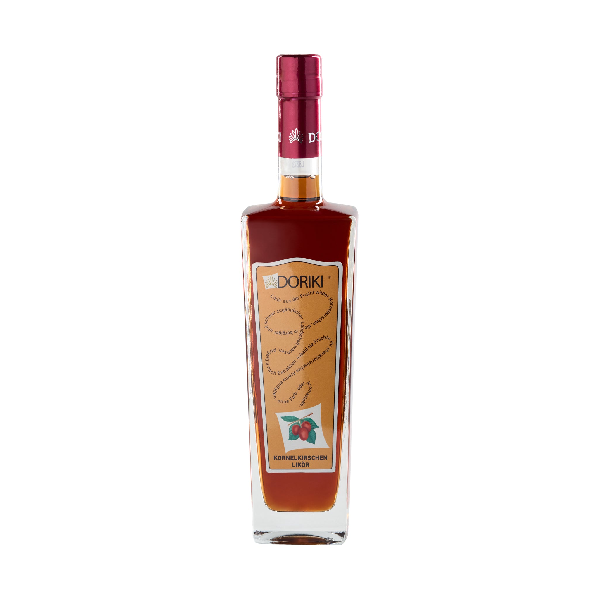 Kornelkirschlikör Doriki Kechri 0,5 l