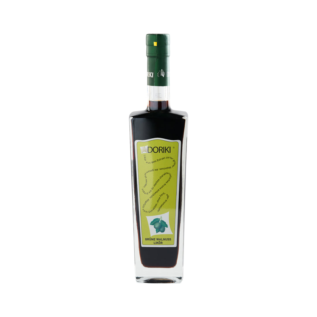 Grüner Wallnusslikör Doriki Kechri 0,5 l