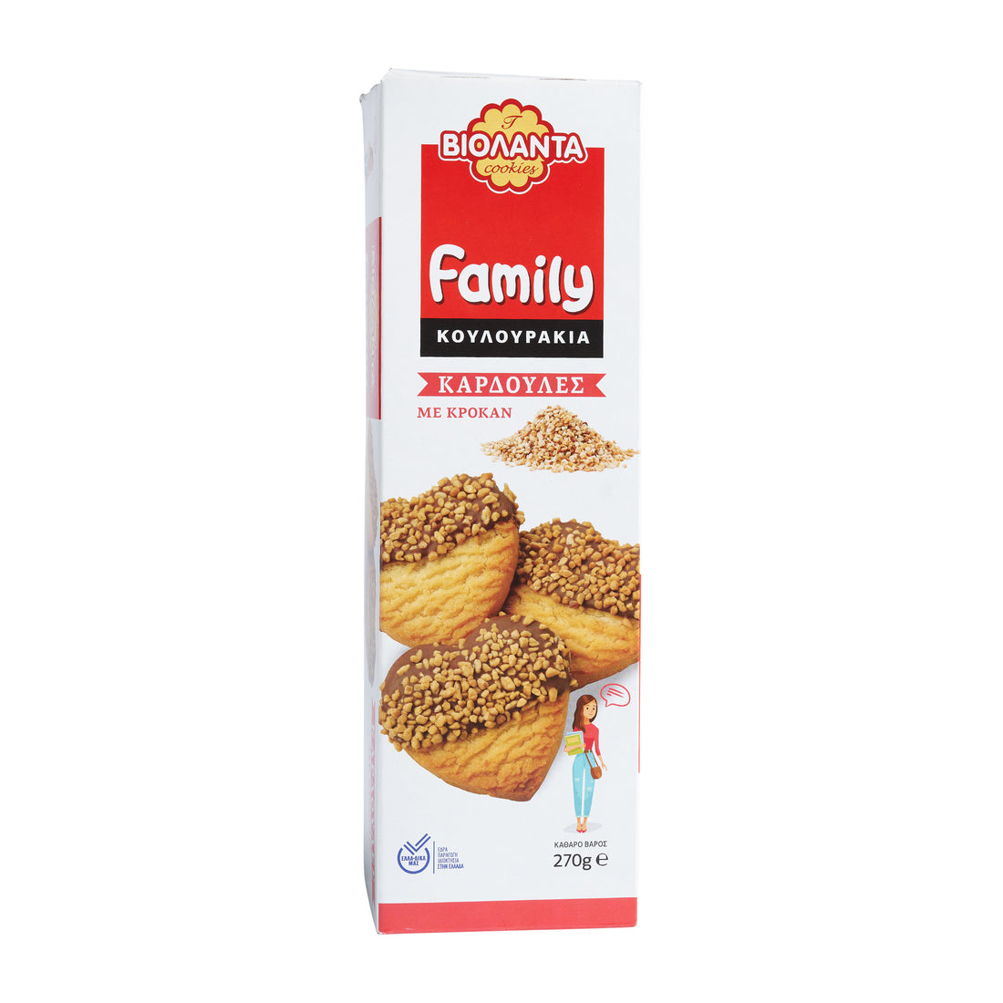 Biolanta Family Krokant Herzen 270 g