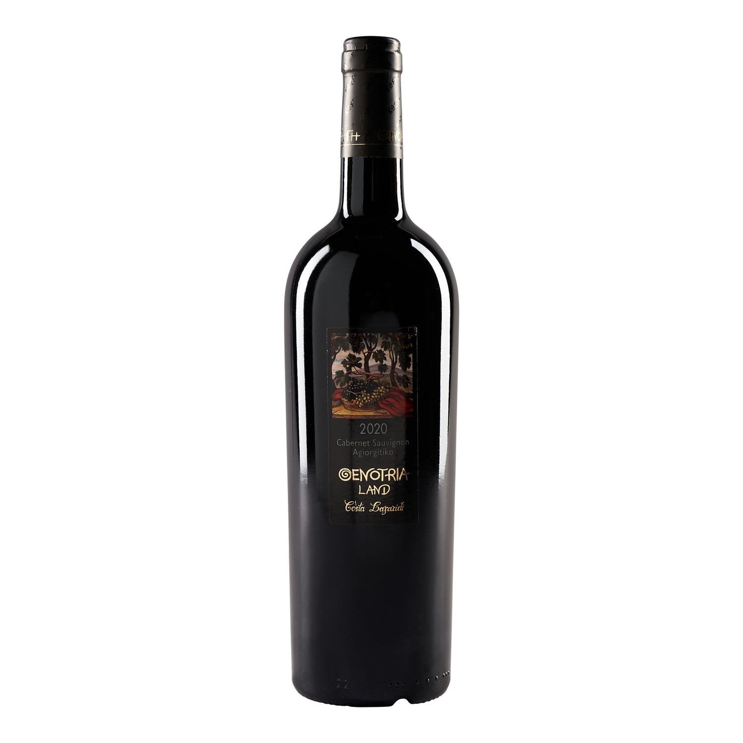 Bio Oenotria Land Cabernet Costa Lazaridi Rotwein trocken 0,75 l