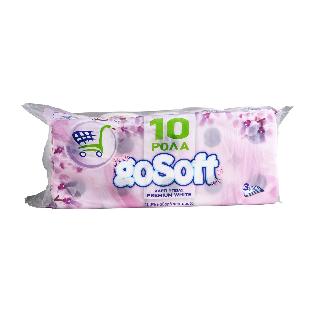 10 Rollen GoSoft Toilettenpapier